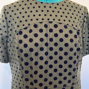 Boden 100% Wool Dress, Short Sleeves and Fully Lined, US size 18L, NEW